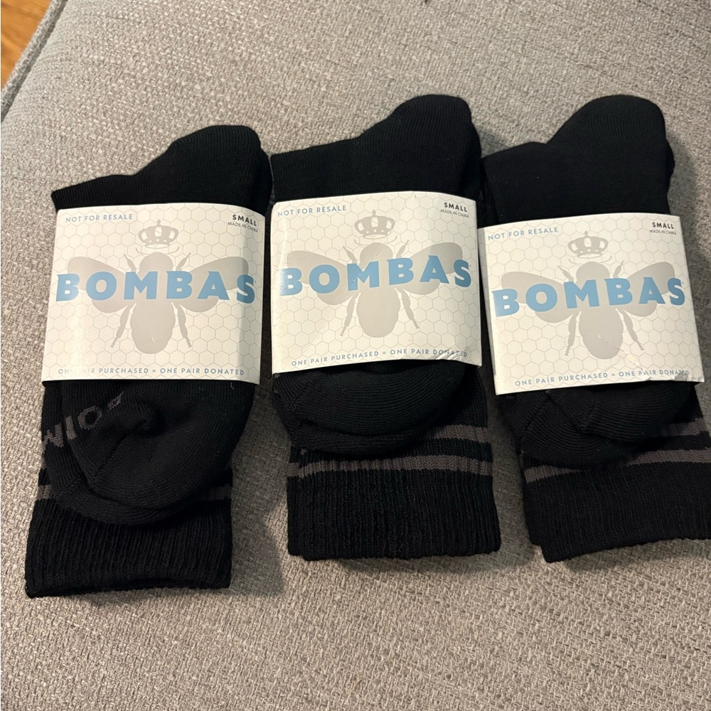 Bombas Men's Classic Black Socks